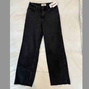 Wrangler Rodeo High Rise Crop Jeans - black